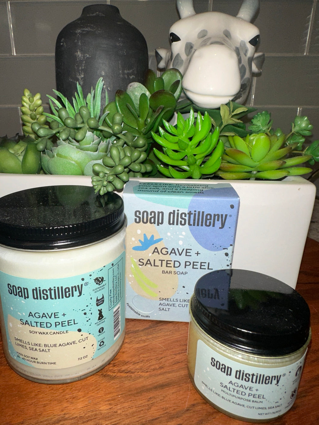 Agave & Salted Peel Black Spa Blackscription