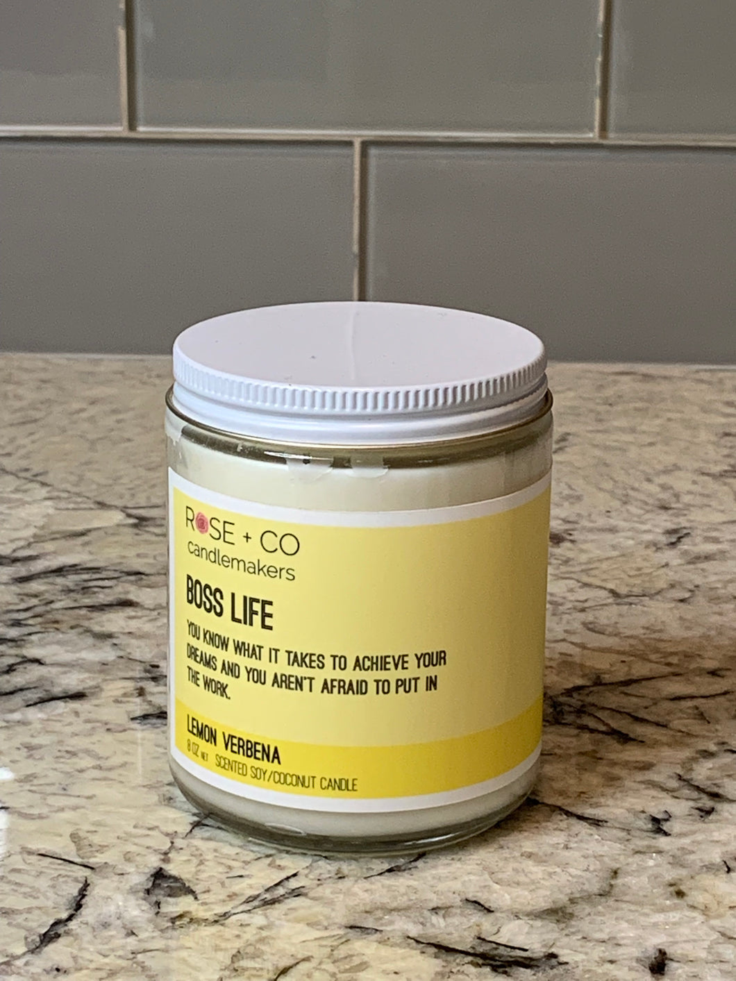 8 oz. Boss Life by Rose + Co.